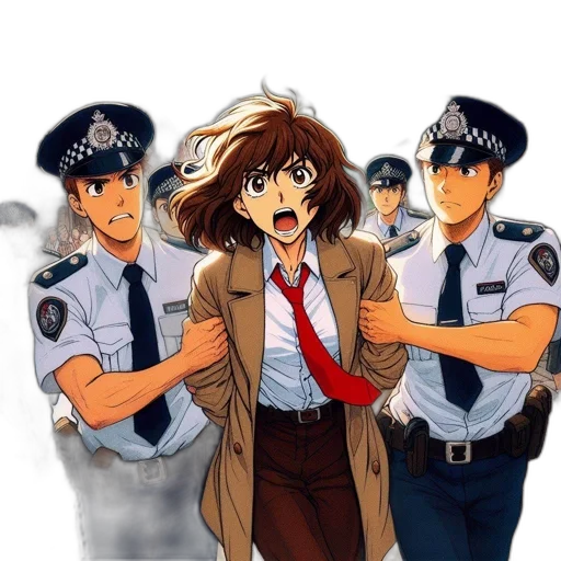 weapon, jacket, staff, dress transparent PNG cut-out
