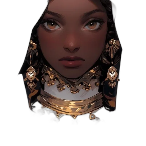 jewelry, face, crown, mask transparent PNG cut-out