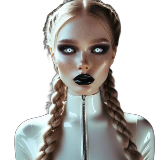 jewelry, face, robot, staff transparent PNG cut-out