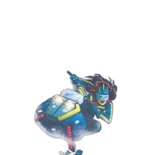 robot, jacket, weapon, creature transparent PNG cut-out