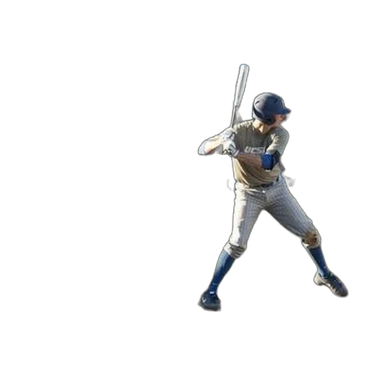 weapon, 3d render, concept art, baseball transparent PNG cut-out