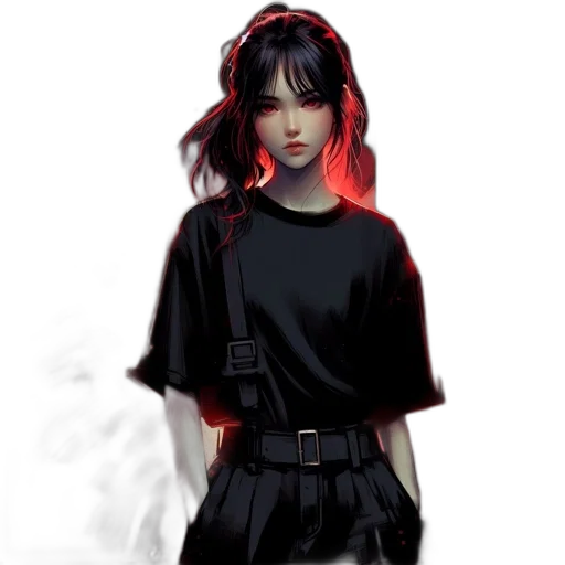 dress, staff, concept art, anime transparent PNG cut-out
