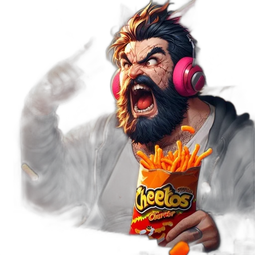 food, concept art, pixel art, comic book art transparent PNG cut-out