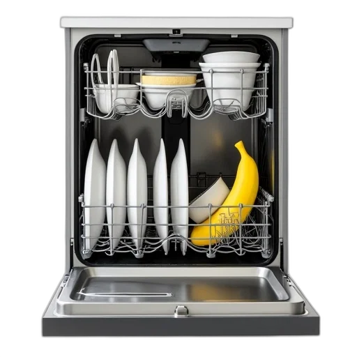 food, modern, dishwasher, variety transparent PNG cut-out