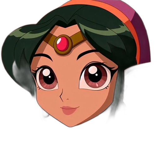 crown, staff, face, jewelry transparent PNG cut-out