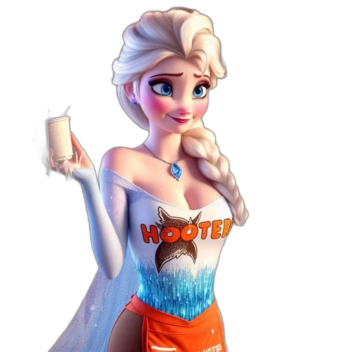 dress, staff, 3d render, concept art transparent PNG cut-out
