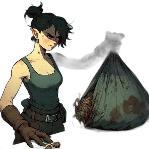 mask, staff, weapon, bottle transparent PNG cut-out
