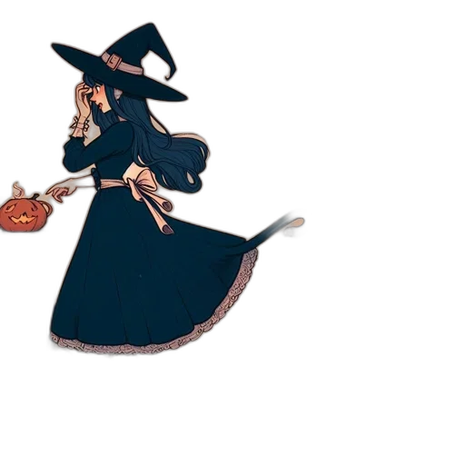 hat, staff, dress, food transparent PNG cut-out