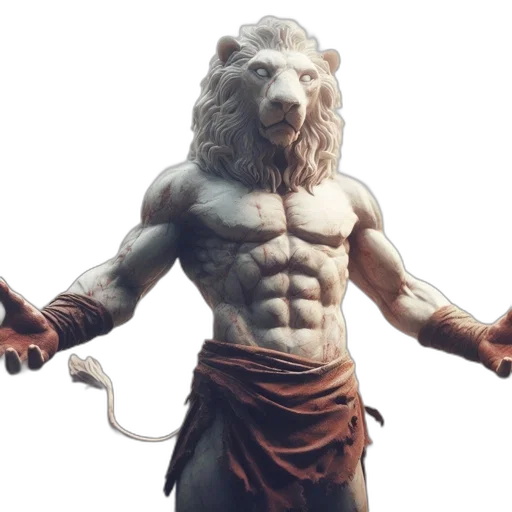 animal, creature, concept art, 3d render transparent PNG cut-out