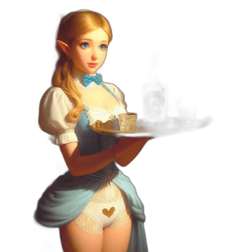food, dress, staff, concept art transparent PNG cut-out
