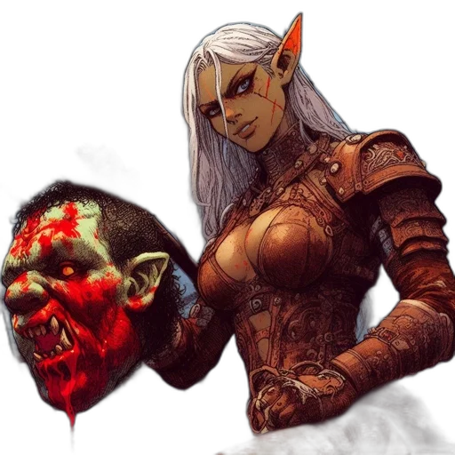 face, mask, fantasy art, concept art transparent PNG cut-out