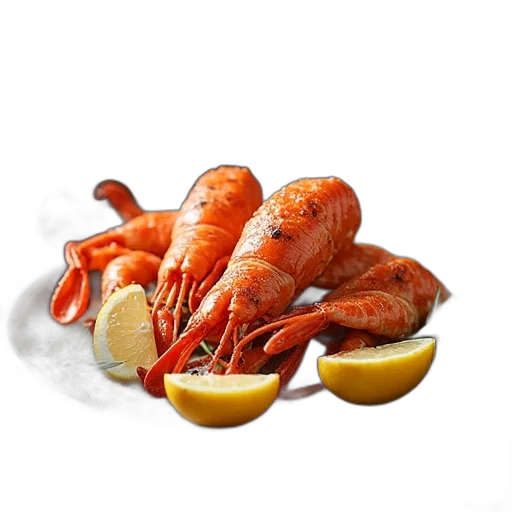 food, animal, crown, photorealistic transparent PNG cut-out