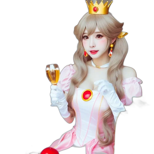 crown, dress, fantasy art, concept art transparent PNG cut-out