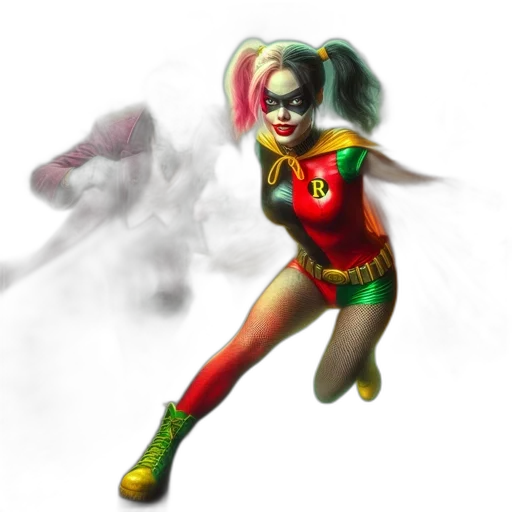 comic book art, concept art, fantasy art, 3d render transparent PNG cut-out