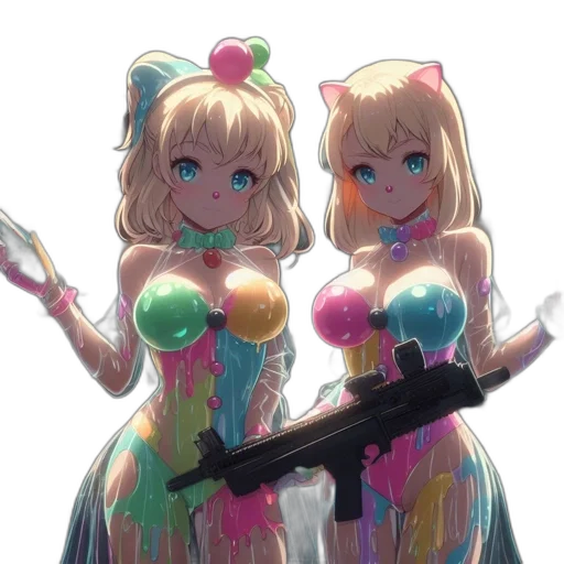 weapon, staff, anime, concept art transparent PNG cut-out