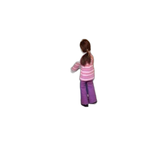 dress, jacket, staff, hair transparent PNG cut-out
