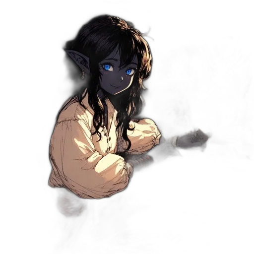 staff, mask, creature, face transparent PNG cut-out