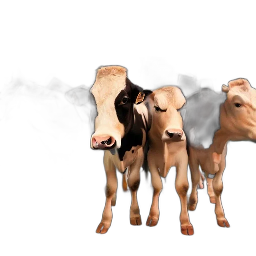 animal, concept art, photorealistic, 3d render transparent PNG cut-out