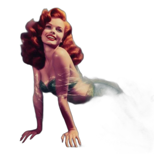 creature, hair, concept art, comic book art transparent PNG cut-out