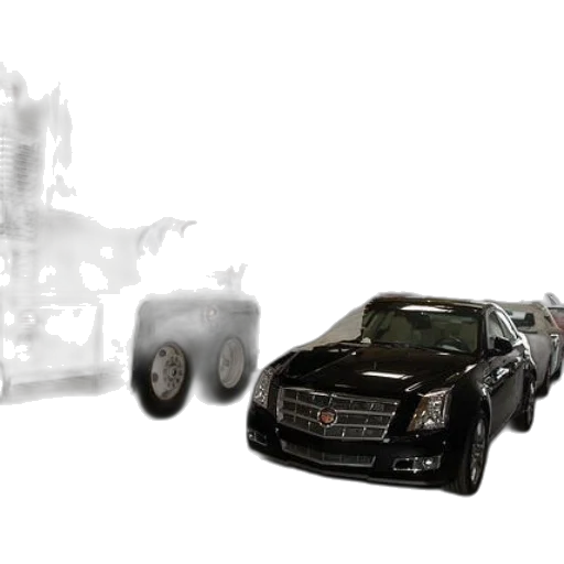 car, weapon, robot, 3d render transparent PNG cut-out