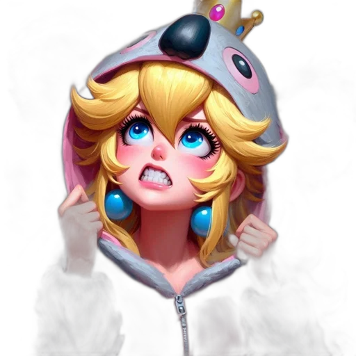 crown, staff, hat, face transparent PNG cut-out
