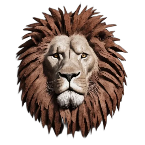 animal, crown, hair, staff transparent PNG cut-out