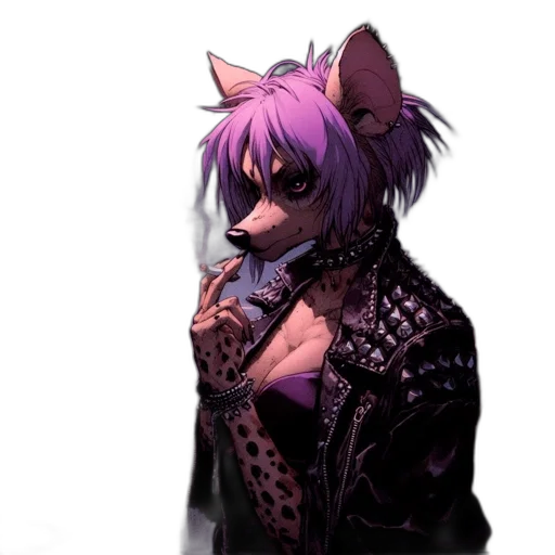 jacket, animal, mask, staff transparent PNG cut-out