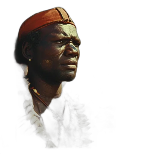 face, hat, photorealistic, concept art transparent PNG cut-out