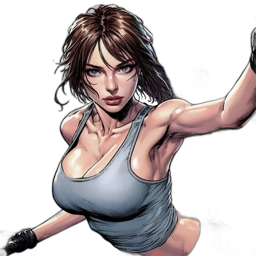 comic book art, concept art, photorealistic, fantasy art transparent PNG cut-out