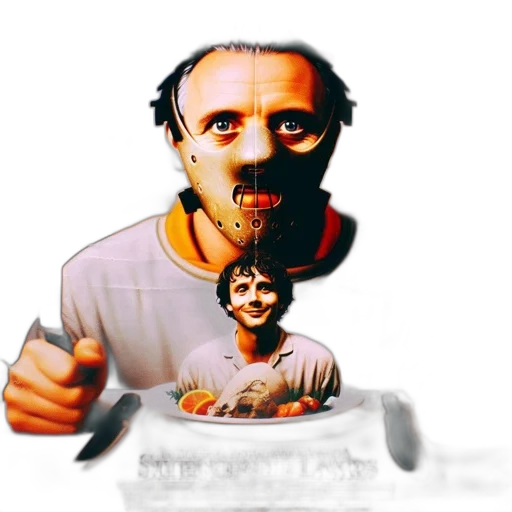 face, mask, food, creature transparent PNG cut-out