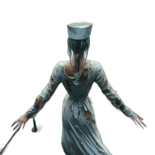 staff, dress, hat, sword transparent PNG cut-out