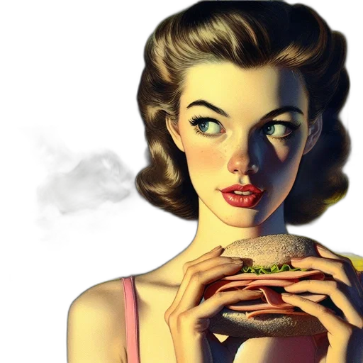 food, face, jewelry, dress transparent PNG cut-out
