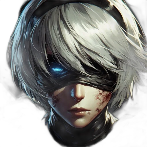 face, mask, robot, weapon transparent PNG cut-out