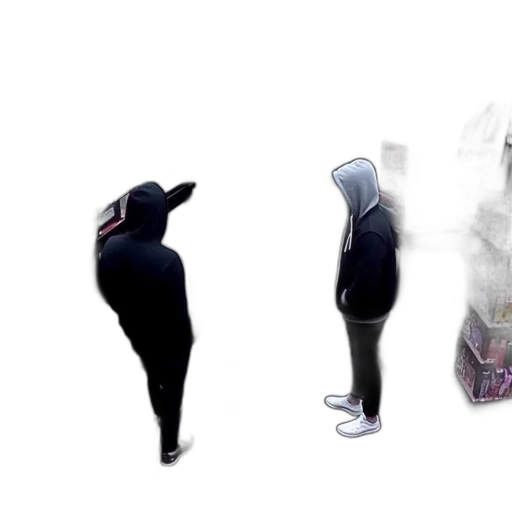 jacket, mask, creature, robot transparent PNG cut-out