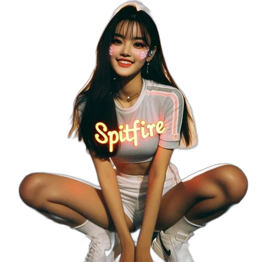 jacket, robot, dress, vaporwave transparent PNG cut-out