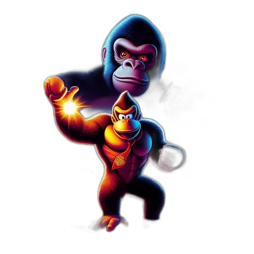animal, concept art, 3d render, pixel art transparent PNG cut-out