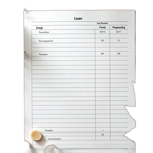 loan, sheet, also, intended transparent PNG cut-out