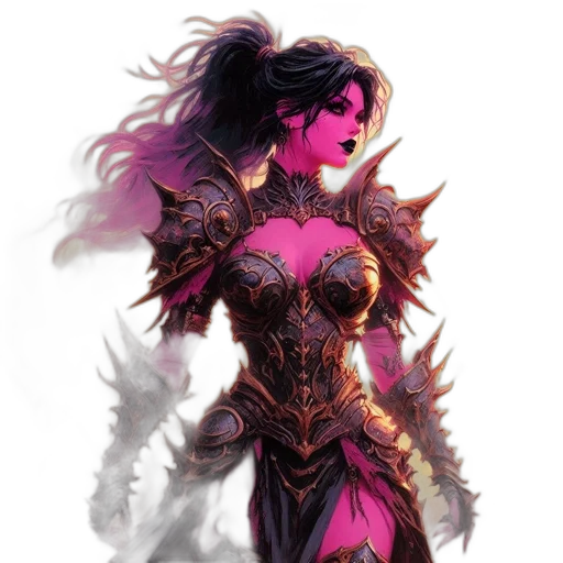 dress, concept art, fantasy art, comic book art transparent PNG cut-out