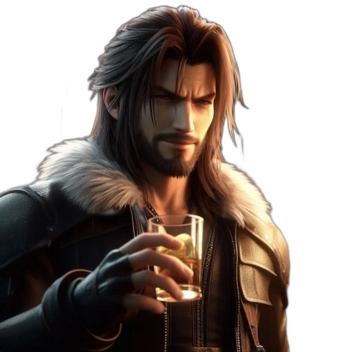 jacket, concept art, fantasy art, 3d render transparent PNG cut-out