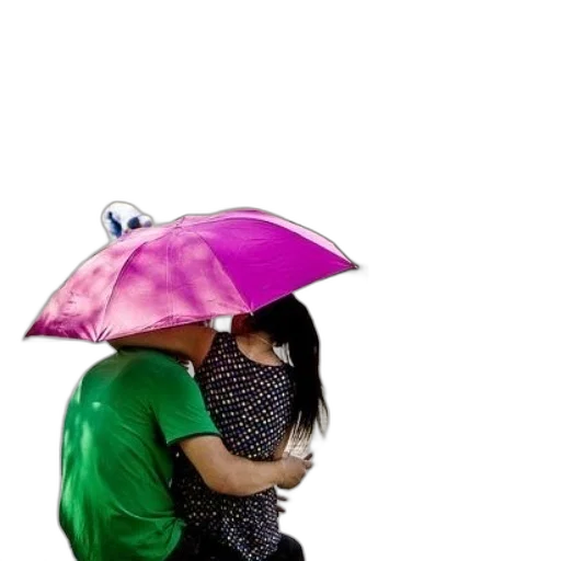 umbrella, photorealistic, 3d render, oil painting transparent PNG cut-out