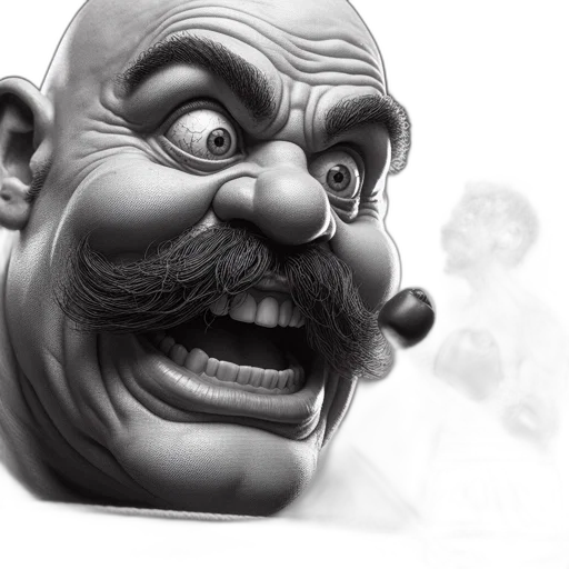 mask, face, creature, staff transparent PNG cut-out