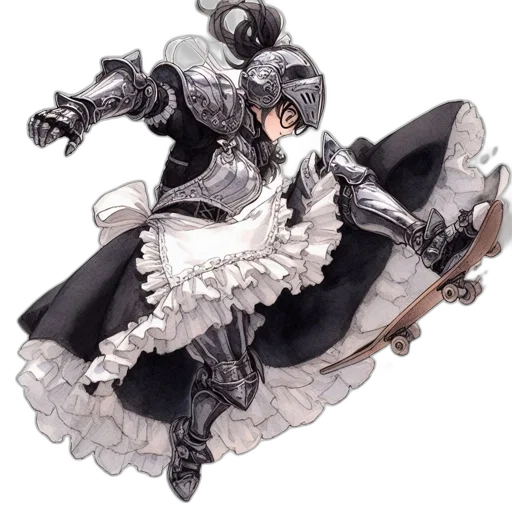 dress, sword, weapon, crown transparent PNG cut-out