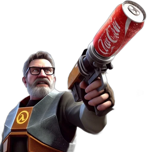 weapon, bottle, staff, jacket transparent PNG cut-out
