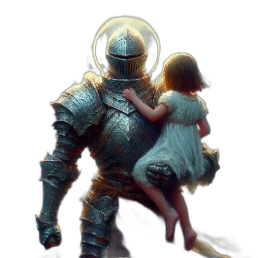 robot, sword, weapon, dress transparent PNG cut-out
