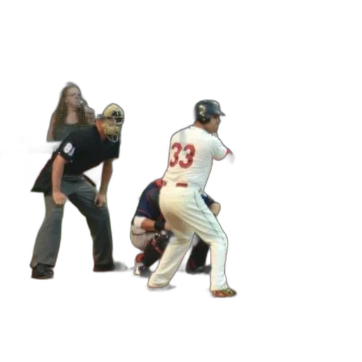 baseball, player, number, his transparent PNG cut-out