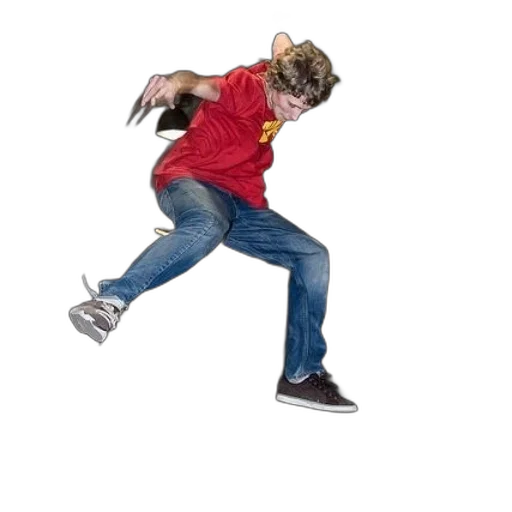 creature, shoes, staff, jacket transparent PNG cut-out