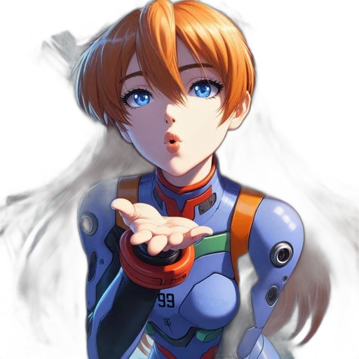 robot, weapon, staff, face transparent PNG cut-out