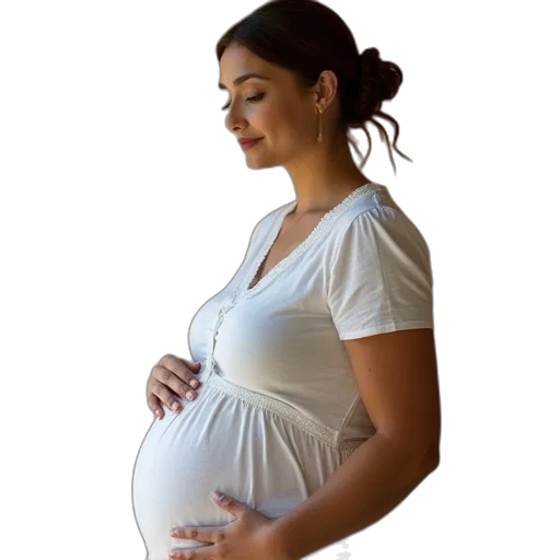photorealistic, maternity, nursing, top transparent PNG cut-out