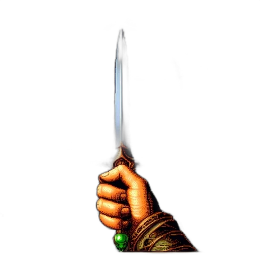 sword, weapon, staff, jewelry transparent PNG cut-out