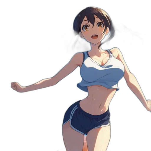 dress, robot, anime, concept art transparent PNG cut-out